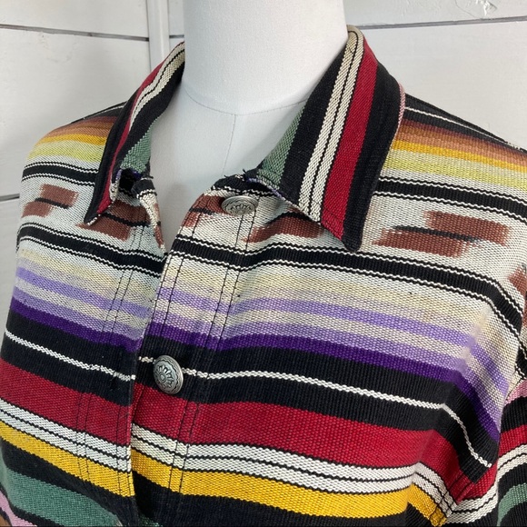 *Vintage* Karen Kane Saddle Blanket Jacket - Picture 6 of 10